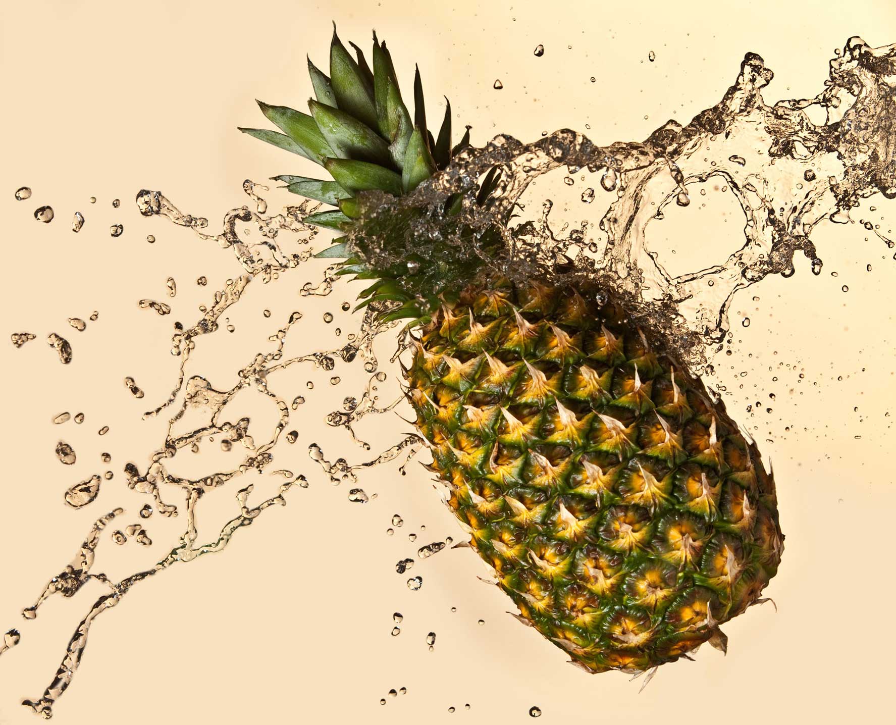 Splash Photography with pineapple and water | Shot in Denver, Colorado